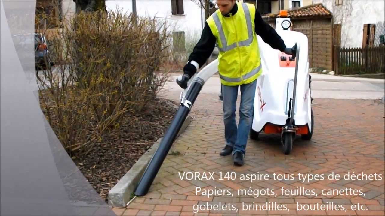 Aspirateur de déchets urbains Vorax 140 tunisie